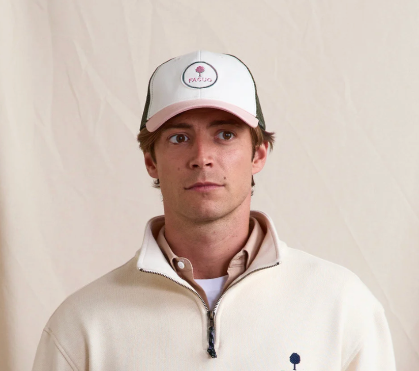 Casquette Rose Trucker - FAGUO