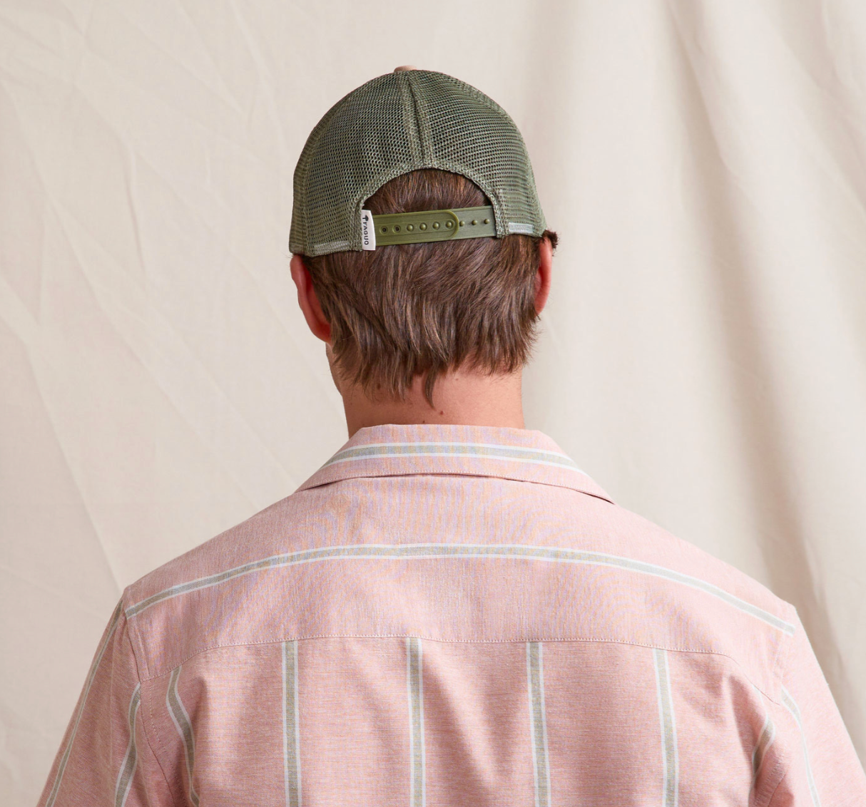 Casquette Beige Trucker - FAGUO