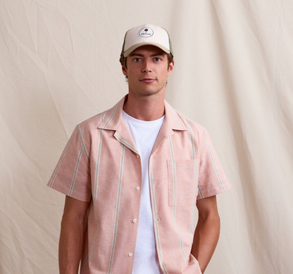 Casquette Beige Trucker - FAGUO