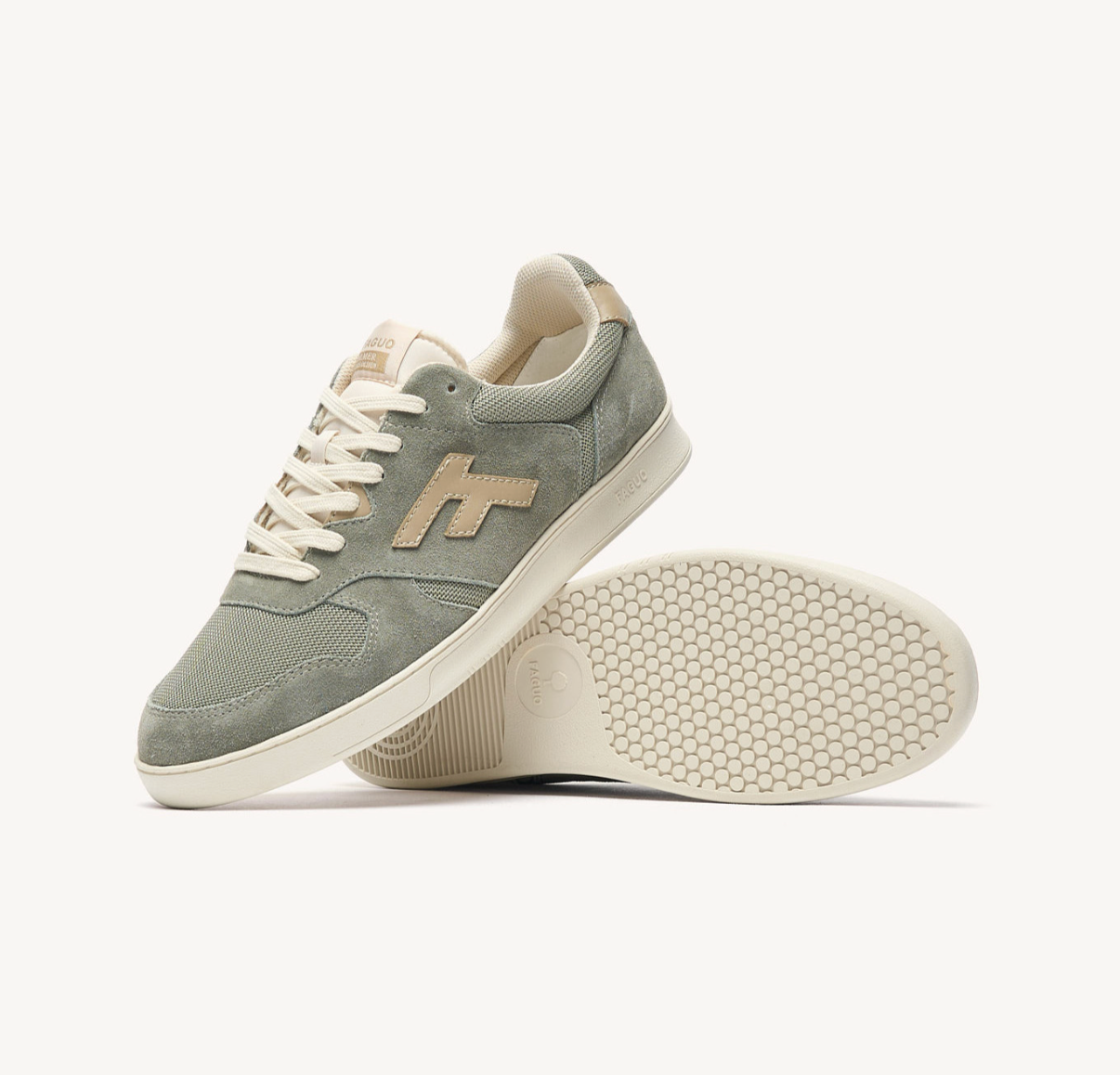 Baskets Kaki Palmer - FAGUO