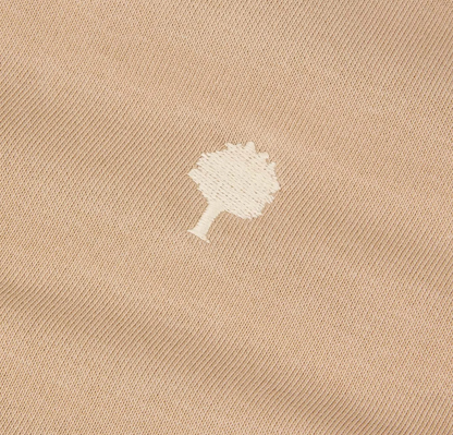 Sweat à zip Beige Horte - FAGUO
