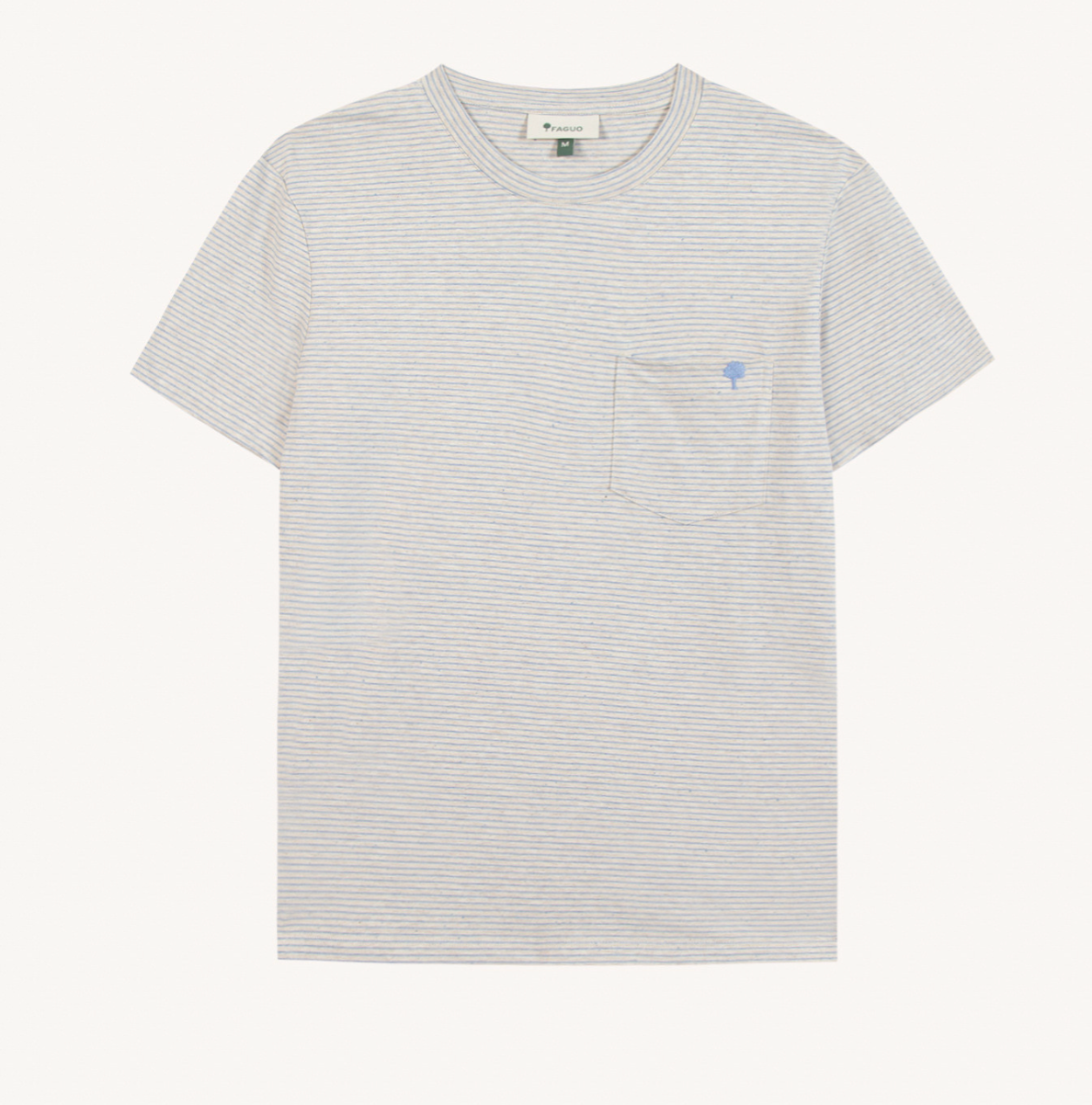T-shirt Rayé Bleu Olonne - FAGUO