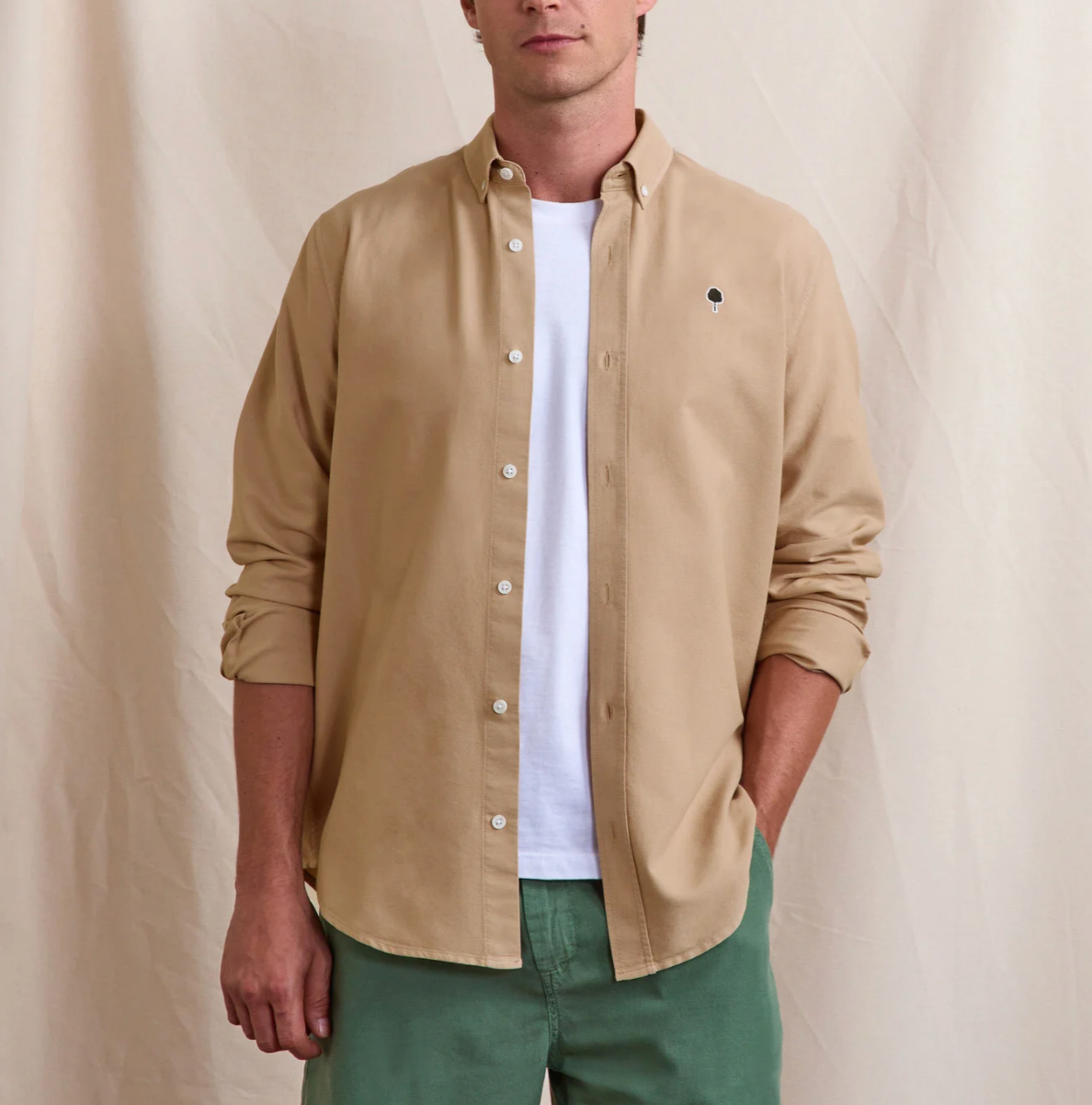 Chemise beige - FAGUO