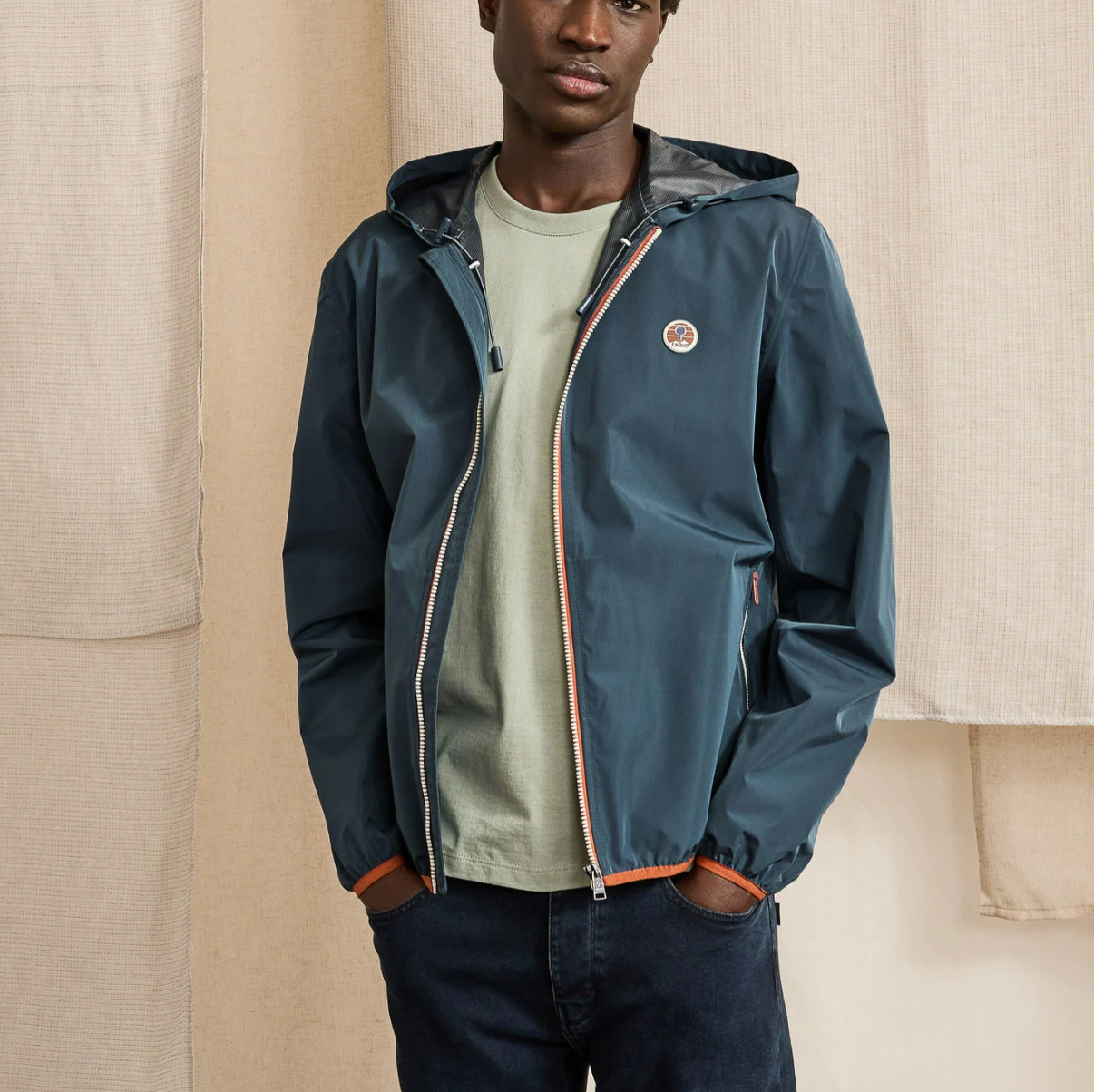 Veste bleu Carnoet - FAGUO