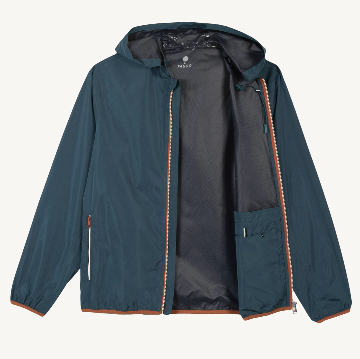 Veste bleu Carnoet - FAGUO