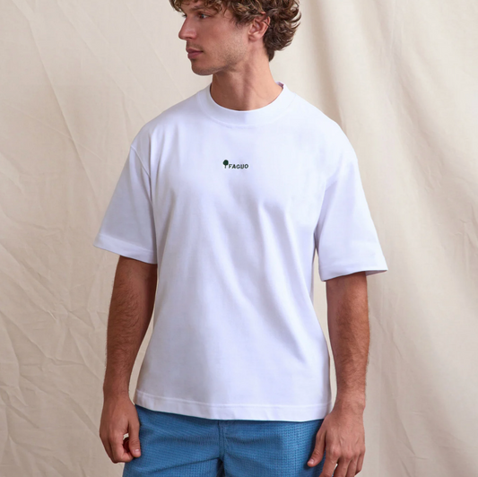 T shirt Blanc Yellowstone - FAGUO