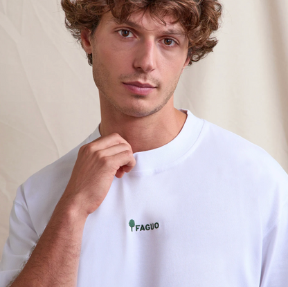 T shirt Blanc Yellowstone - FAGUO