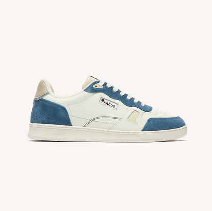 Baskets blanche et bleue Commute - FAGUO