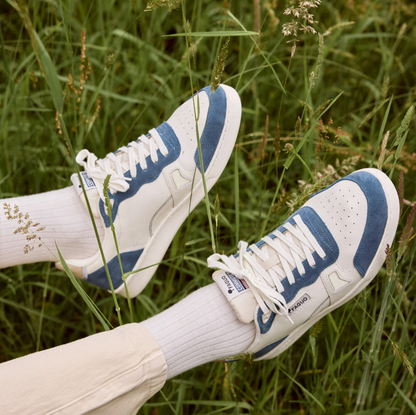 Baskets blanche et bleue Commute - FAGUO