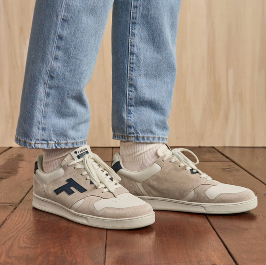 Baskets blanche Palmer - FAGUO