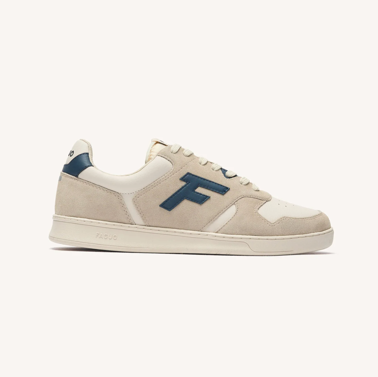 Baskets blanche Palmer - FAGUO