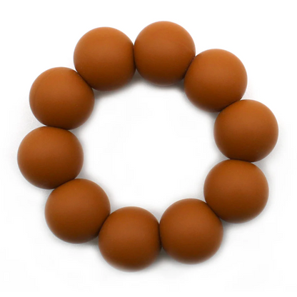 Anneau de dentition silicone et bois Spéculos - LES DEGLINGOS