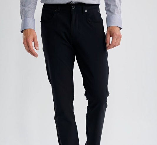 Pantalon Straight Noir Jetek - BENSON & CHERRY