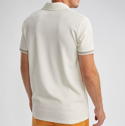 Polo manches courtes beige Guben - BENSON & CHERRY