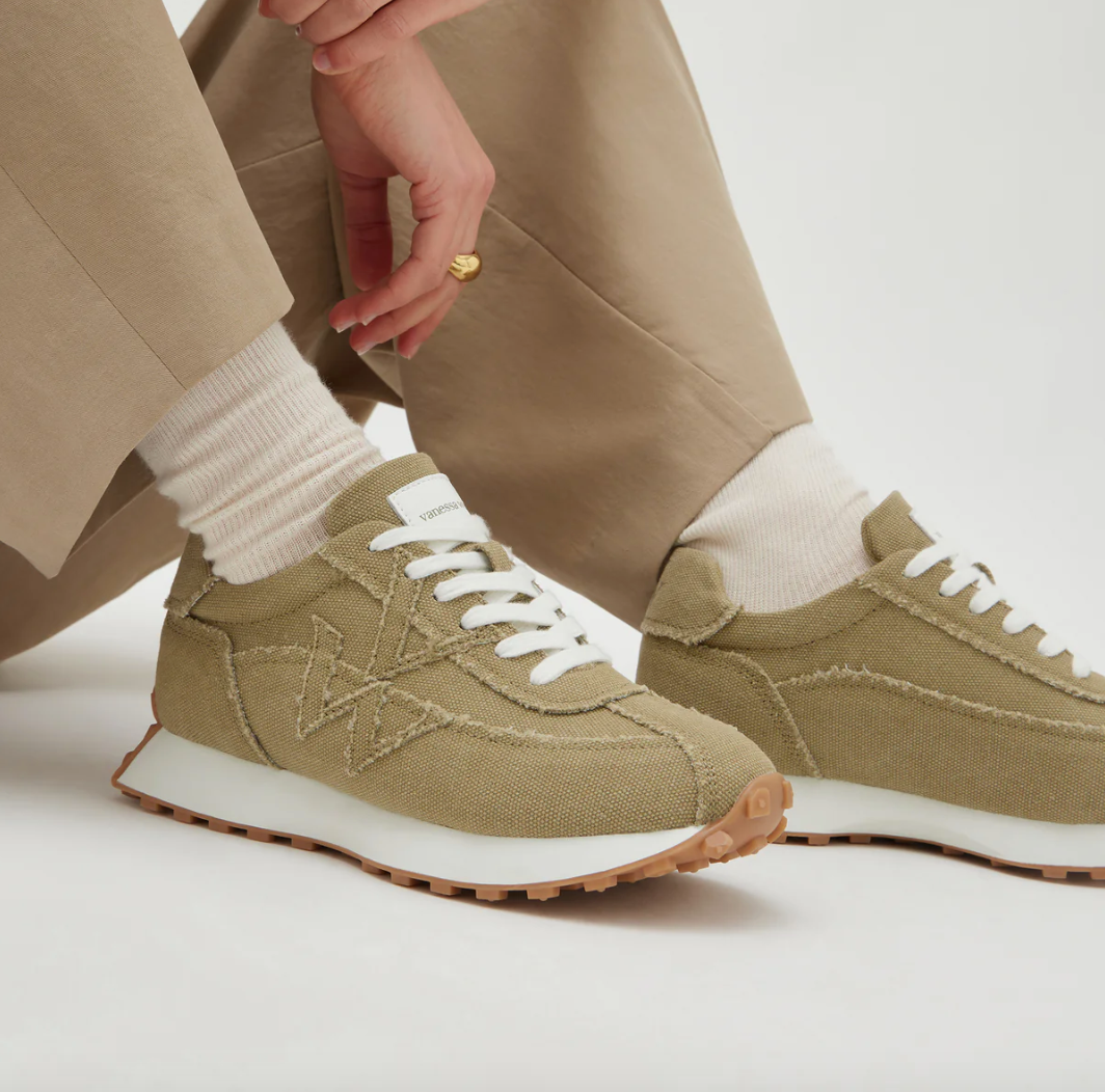 Baskets Kaki Flow staple - VANESSA WU