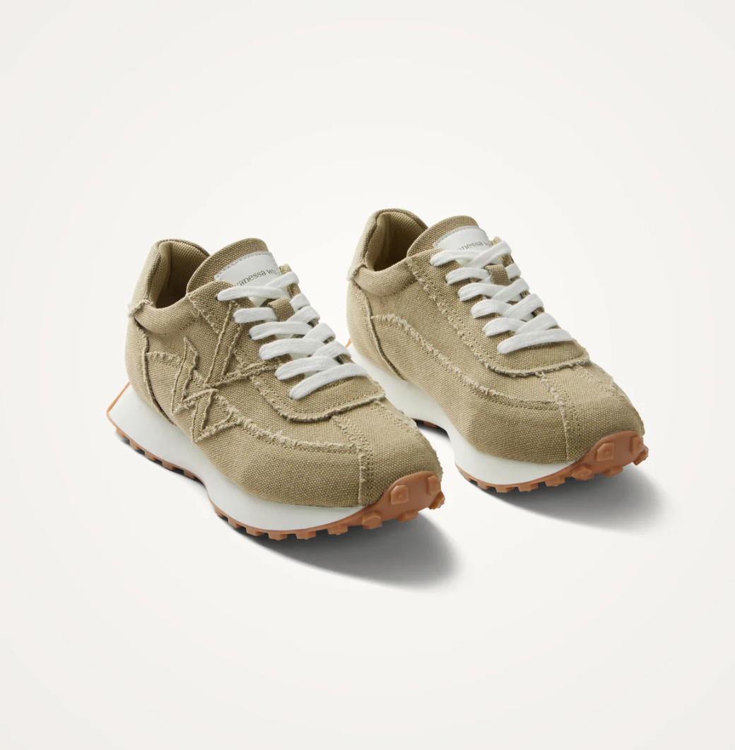 Baskets Kaki Flow staple - VANESSA WU