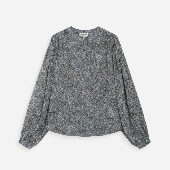 Blouse Bleu ciel Vertueuse - GRACE & MILA