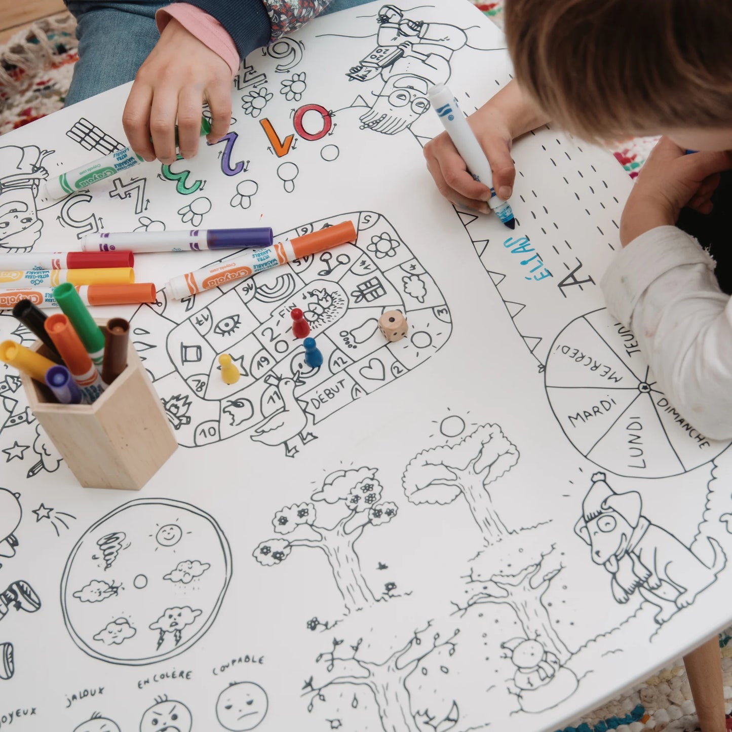 Coloritable "L'atelier des artistes" - DB KIDS