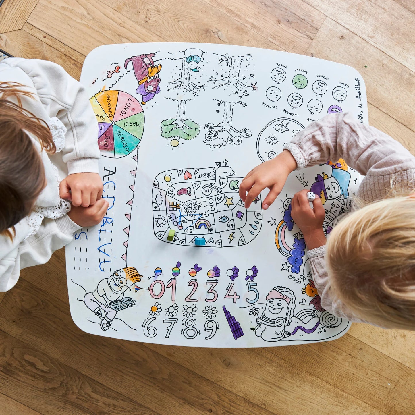 Coloritable "L'atelier des artistes" - DB KIDS
