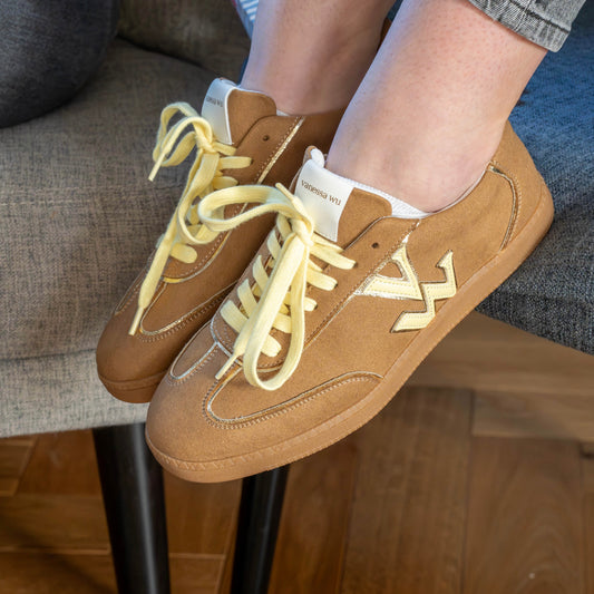 Baskets Camel Aura Initials - VANESSA WU