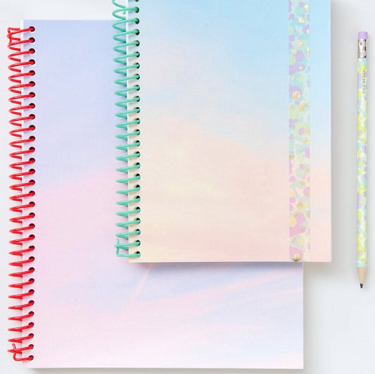 Carnet de note L spirales Ciel - RICO