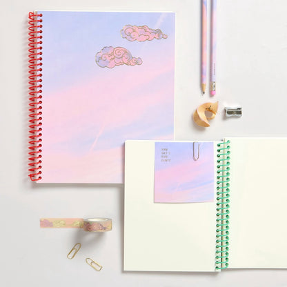 Carnet de note S spirales Ciel - RICO