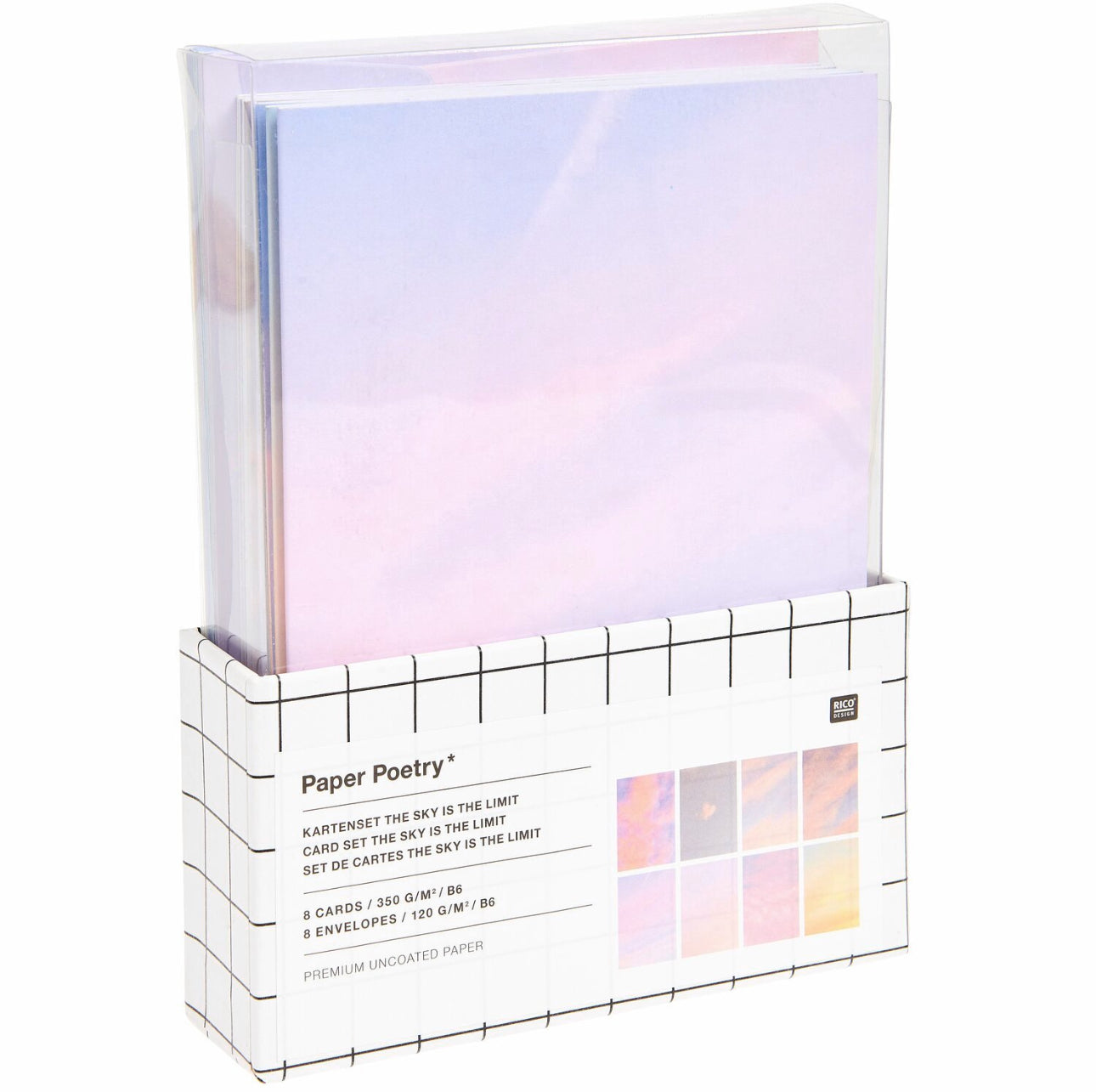 Cartes et enveloppes Ciel - RICO