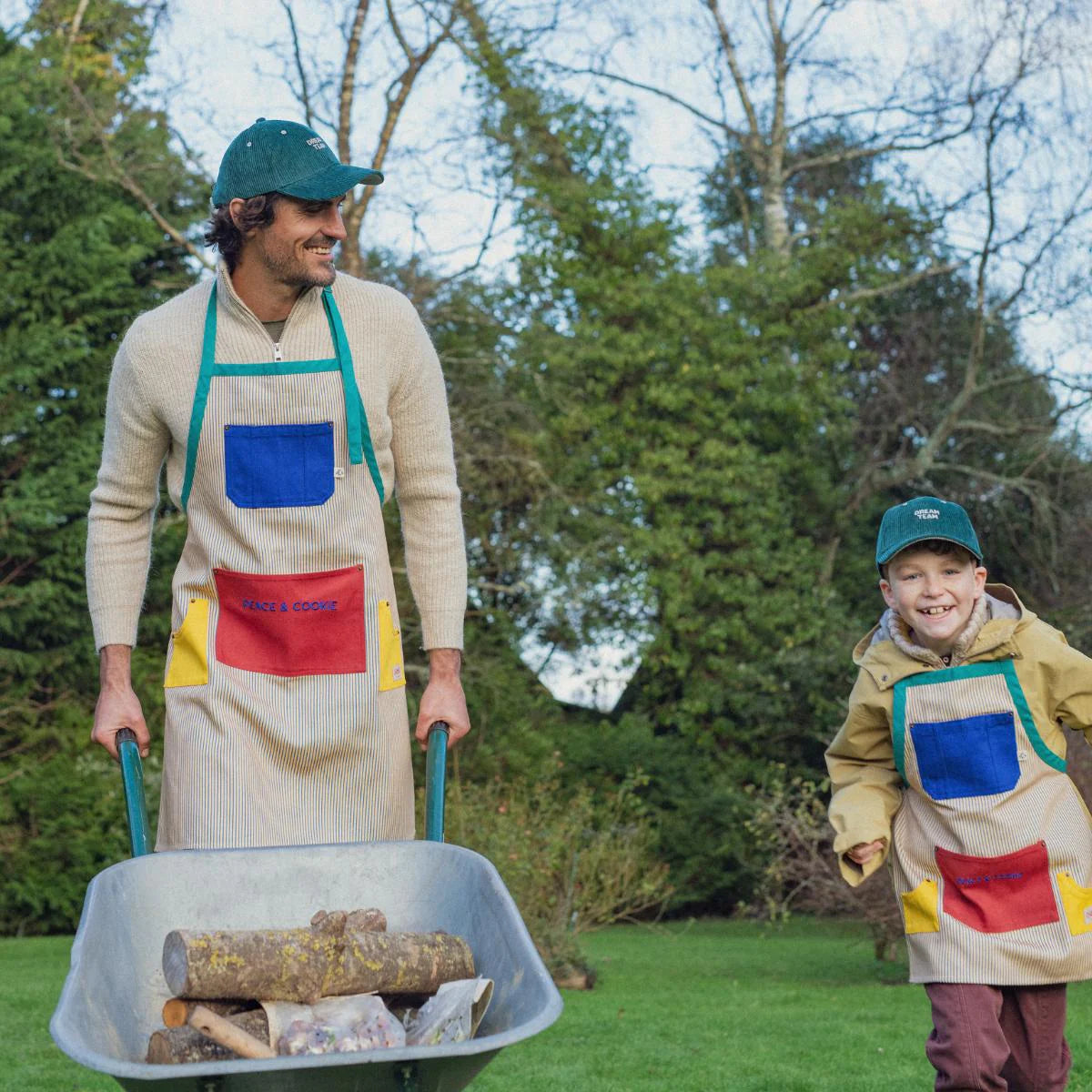 Tablier Peace and Cookie enfant - CHAMAYE