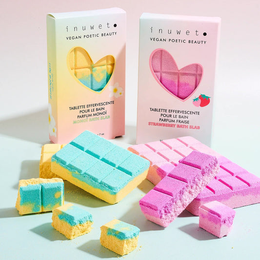 Tablette de bain effervescente Monoi - INUWET