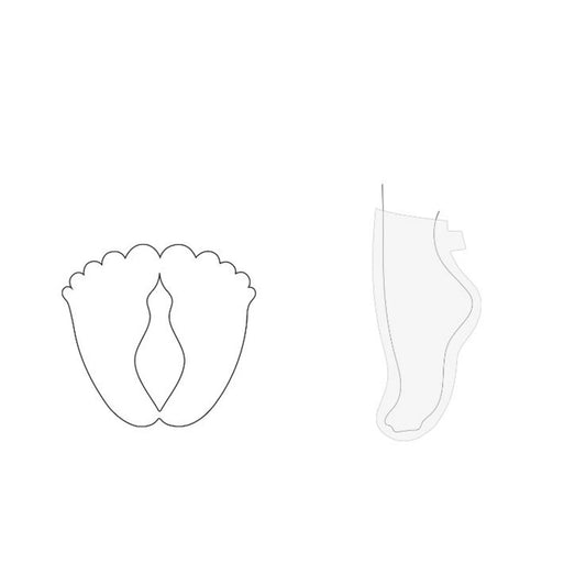 Masques pieds chaussettes imprégnées hydratations - INUWET