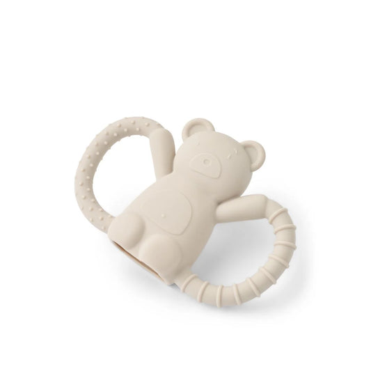 Hochet dentition ourson beige Magdalene - LIEWOOD