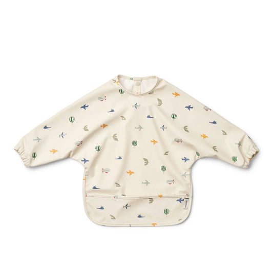 Bavoir avec manches Aviator Merle - LIEWOOD