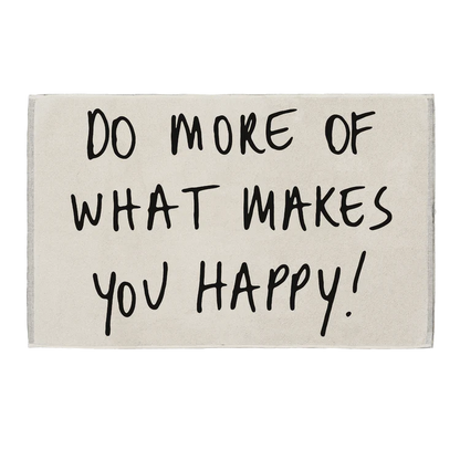 Tapis de bain Do more of what makes you happy - HELEN B
