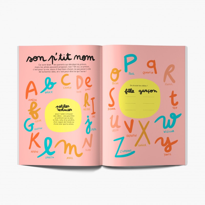 Livre à remplir  "Bientôt grand frère, bientôt grande soeur" - MINUS EDITION