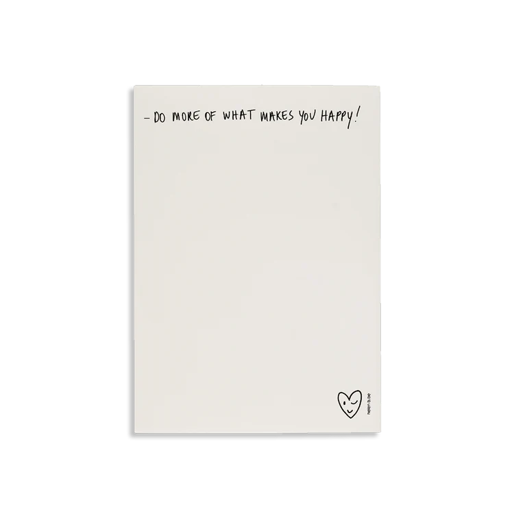 Bloc note DO MORE OF WHAT MAKES YOU - HELEN B