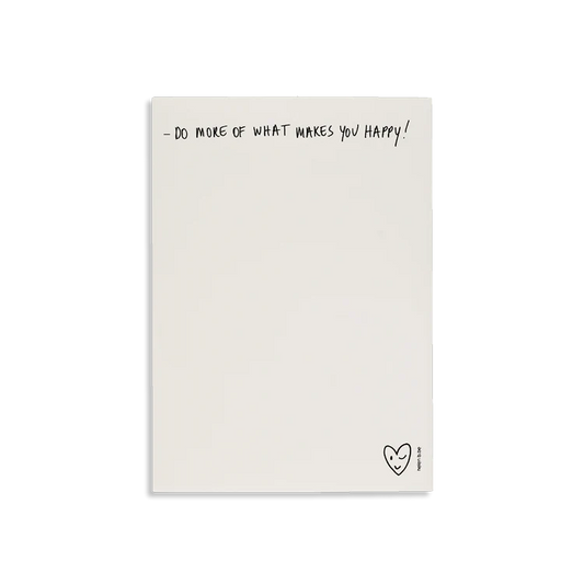 Bloc note DO MORE OF WHAT MAKES YOU - HELEN B