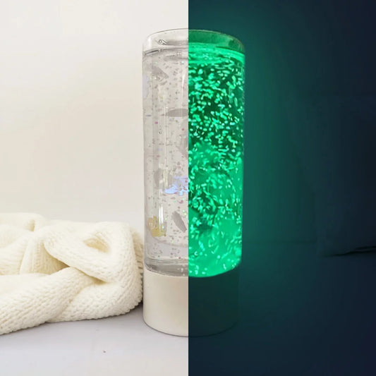 Bouteille sensorielle Moutons phosphorescent - ATELIER GIGOGNE