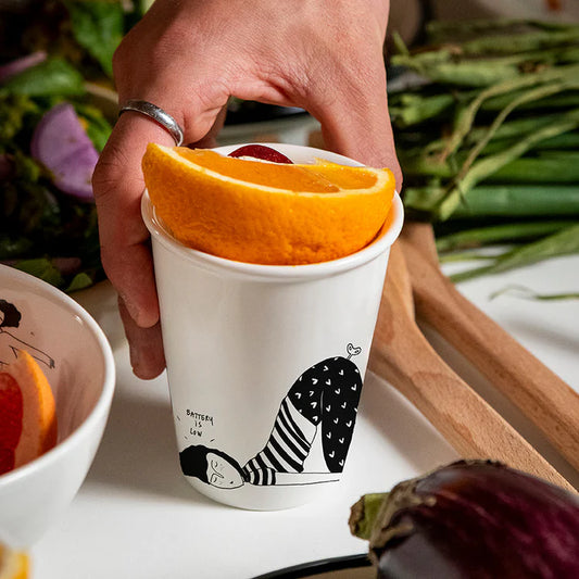 Tasse Batterie faible - HELEN B