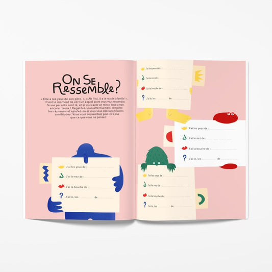 Livre à remplir Entre frère et soeur - MINUS EDITION