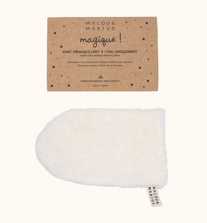 Gant démaquillant écru - MALOU&MARIUS