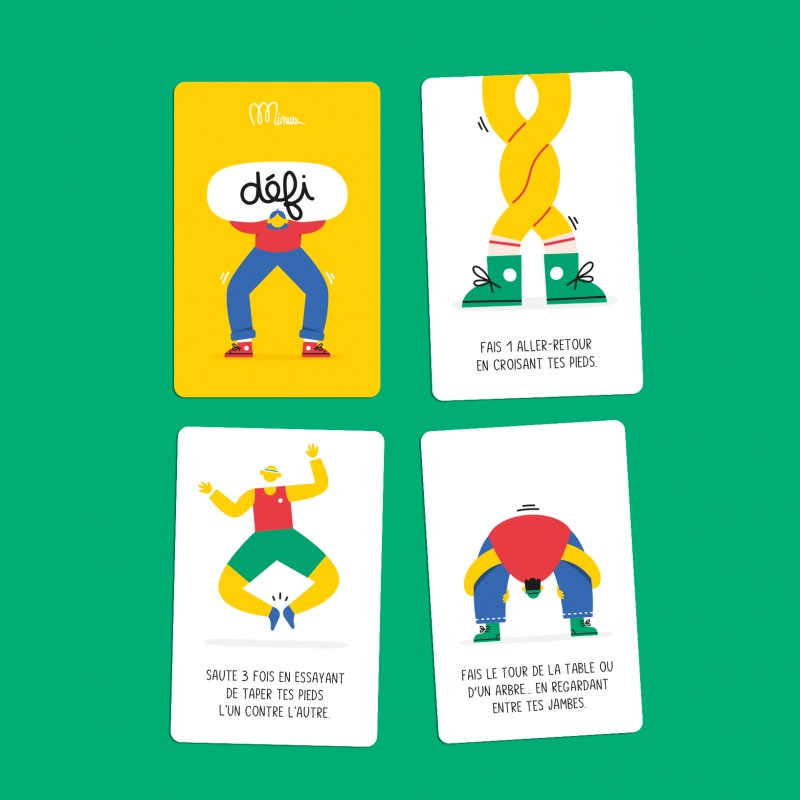 Jeu de carte Move it! - MINUS EDITION