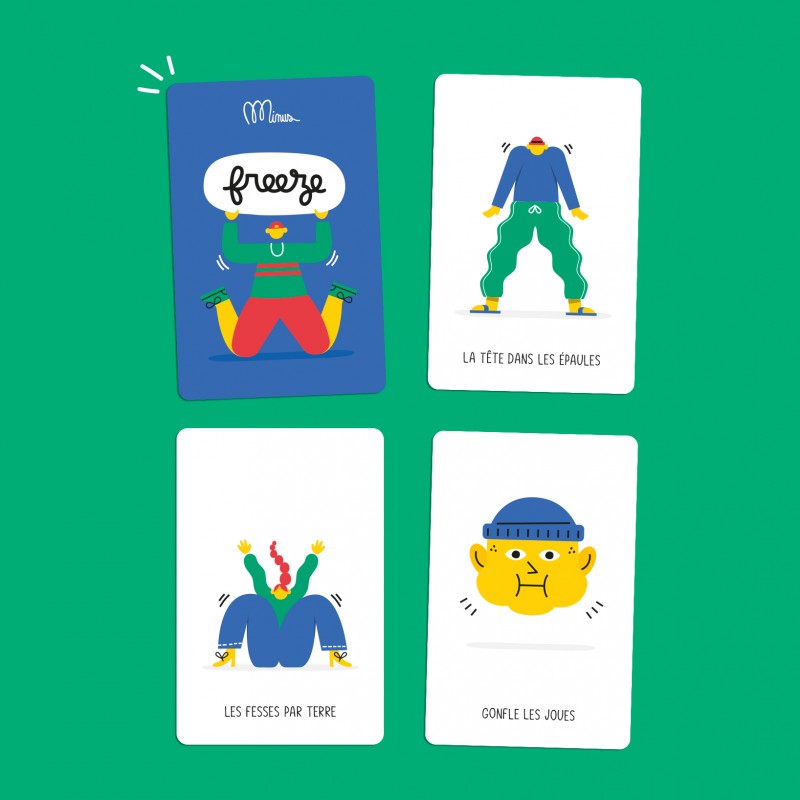 Jeu de carte Move it! - MINUS EDITION