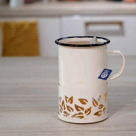 Chauffe mug tea Crème - COOKUT