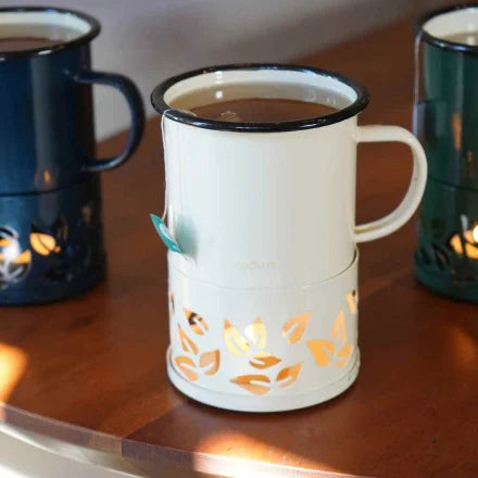 Chauffe mug tea Crème - COOKUT