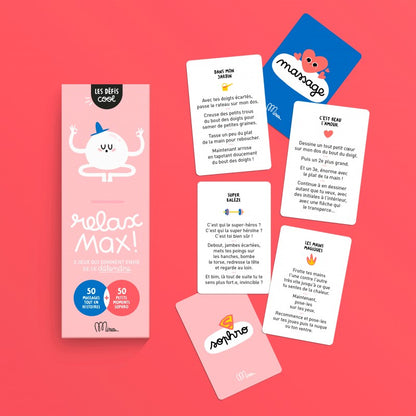 Jeu de cartes Relax MAX - MINUS EDITION