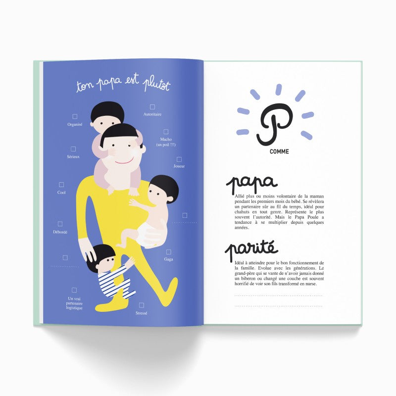 Livre à remplir Ta 1ère année de A à Z - MINUS EDITIONS