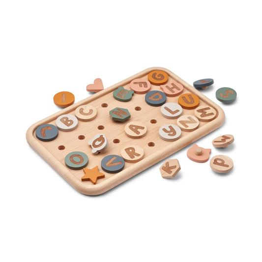 Tableau d'activité Alphabet Russel - LIEWOOD