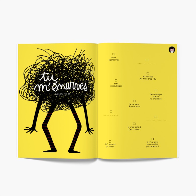 Livre à remplir Telle Mère Tel Fils - MINUS EDITIONS